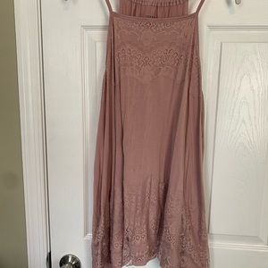 Torrid Tank Top With Lace Bottom and Top: Size: 2X